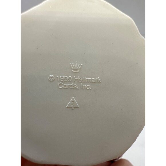 Hallmark Keepsake 1999 Snow Buddies Snowman Fox Ornament Christmas Holiday Decor - Picture 7 of 9